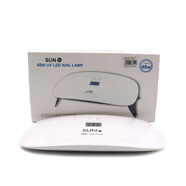 Portable Mini LED Gel Curing UV Nail Lamp Drier – White